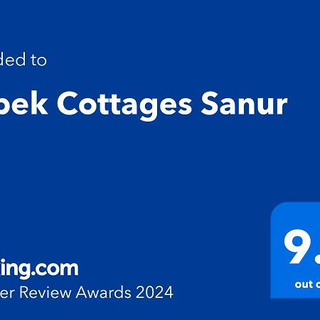 Bebek Cottages Sanur Exterior foto